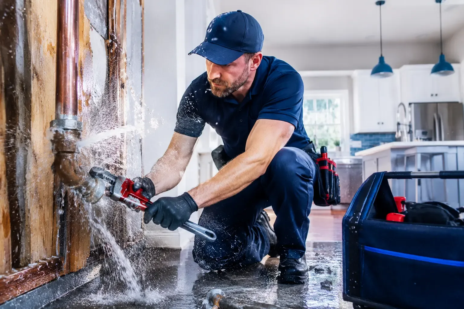 Local emergency pipe repair professionals in Walkertown, NC